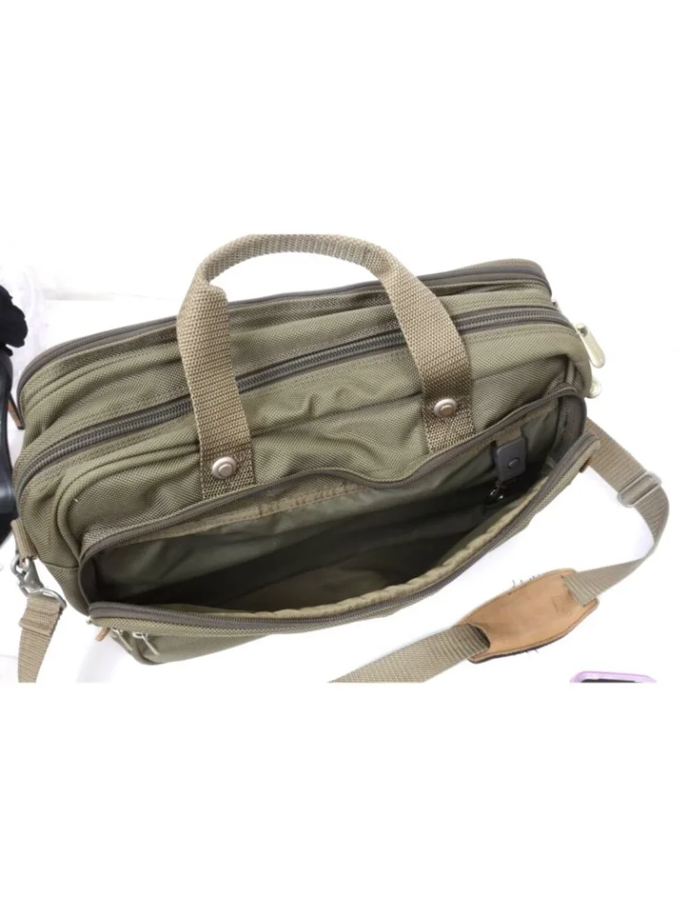 BRIGGS & RILEY Travelware Double Expandable Cabin Carry-On Crossbody Bag Travel